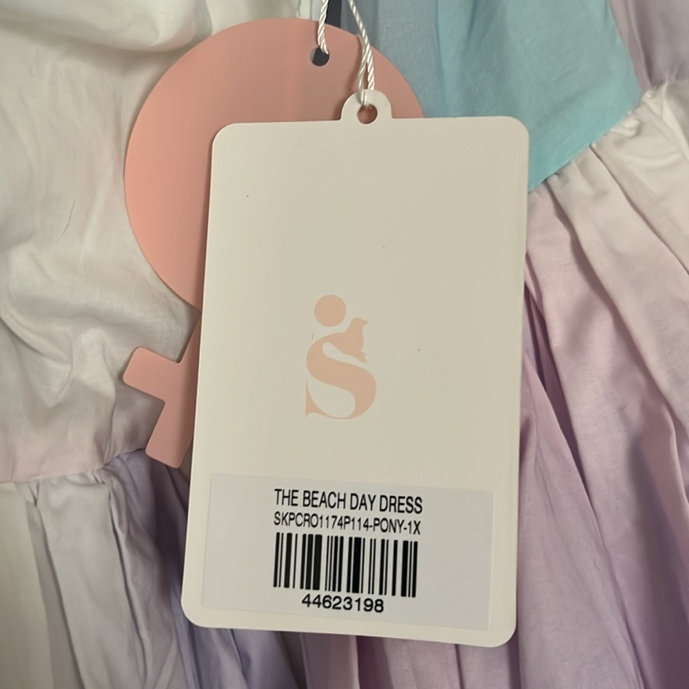Selkie Pony Beach Day Dress 1X BNWT - Picture 3 of 4